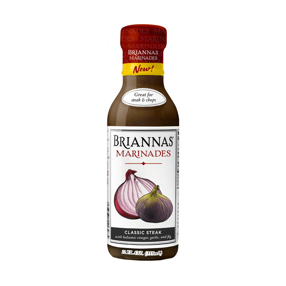 Briannas Marinades Classic Steak With Balsamic Vinegar & Garlic & Fig - My American Shop
