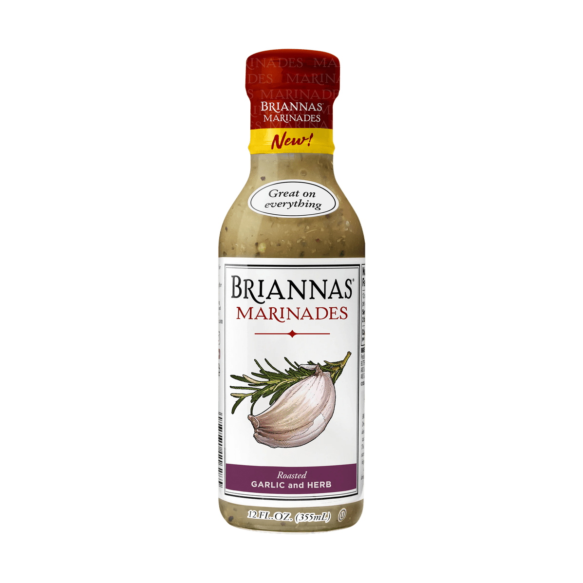 Briannas Marinades Roasted Garlic & Herb - My American Shop