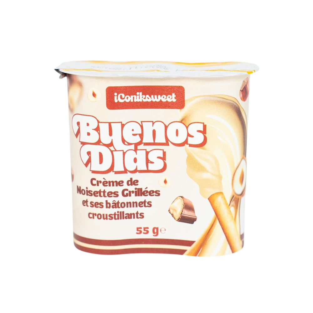 Buenos Dias Roasted Hazelnut Cream Sticks