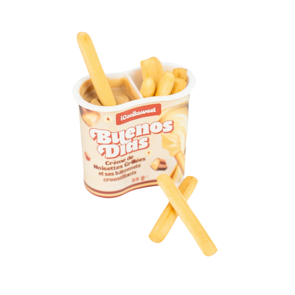 Buenos Dias Roasted Hazelnut Cream Sticks