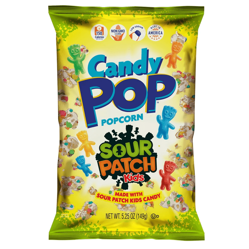 Candy Pop Popcorn Sour Patch - My American Shop France