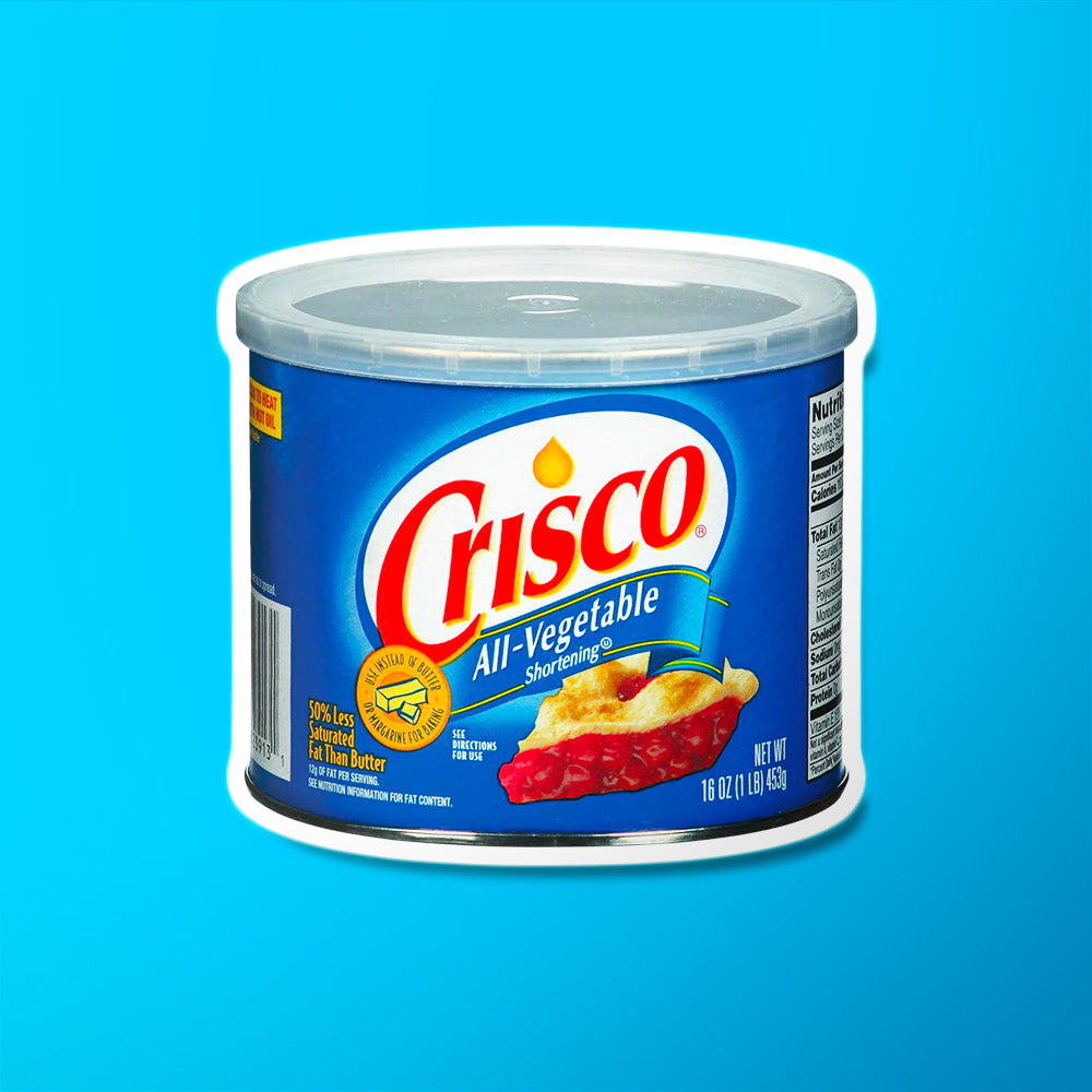 Crisco - Shortening tout végétal à saveur de beurre (graisse végétale) -  12x 453g