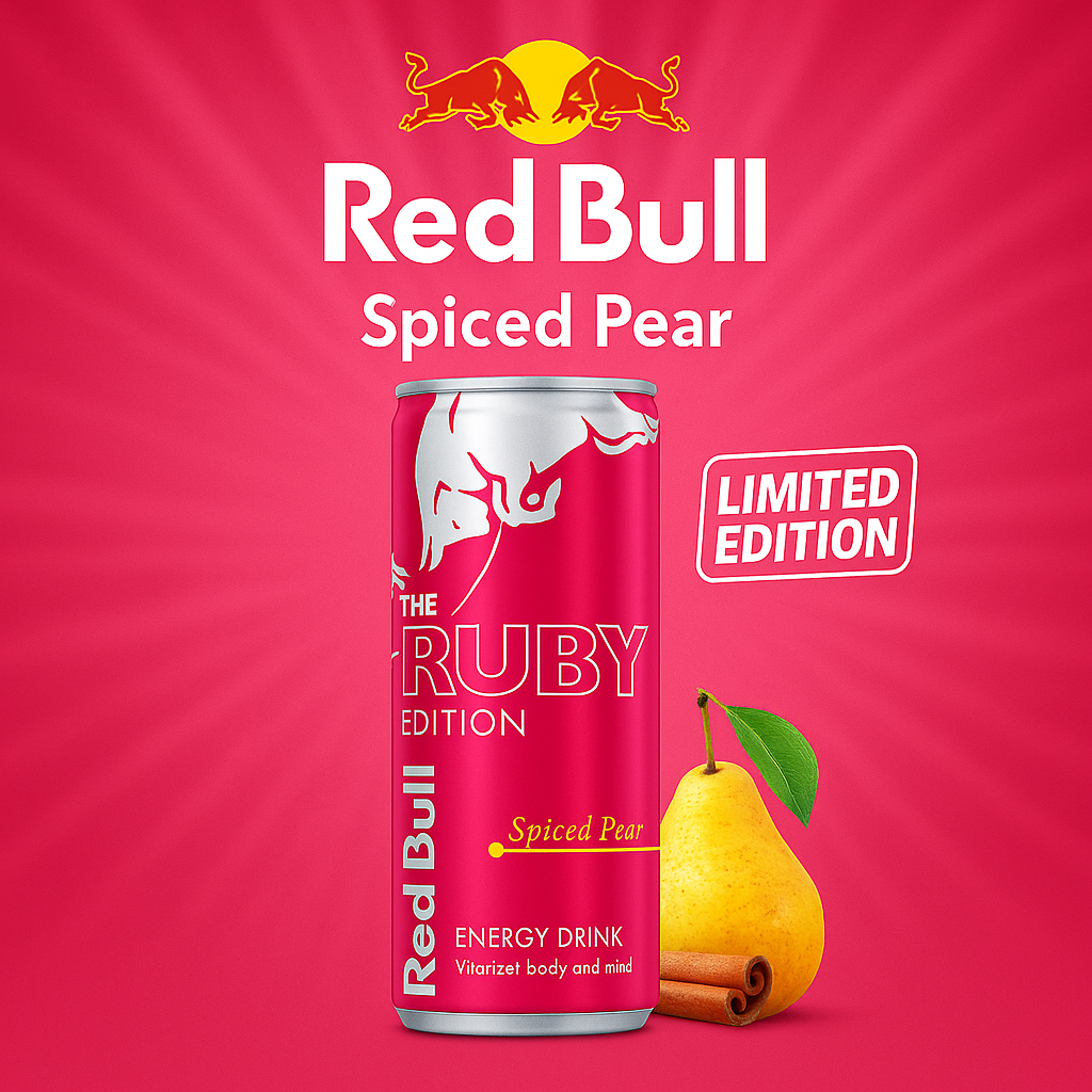 Red Bull The Ruby Edition Pear - My American Shop