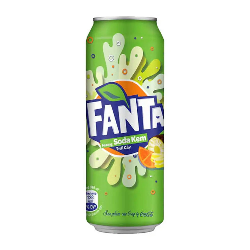 Fanta Cream Soda Fruity