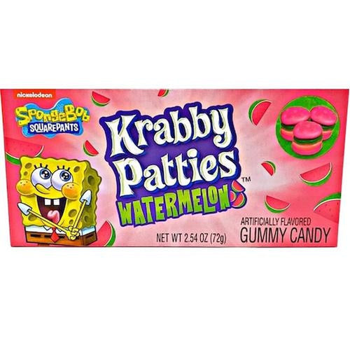 Frankfort Spongebob Gummy Krabby Patties Watermelon - My American Shop France