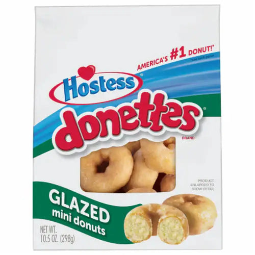 Hostess Donettes Mini Donuts Glazed - My American Shop France
