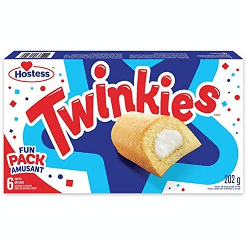 Hostess Twinkies  Fun Pack 6 Cakes - My American Shop France