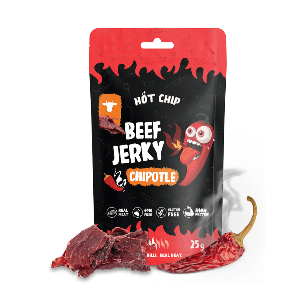 Hot Chip Beef Jerky Chipotle