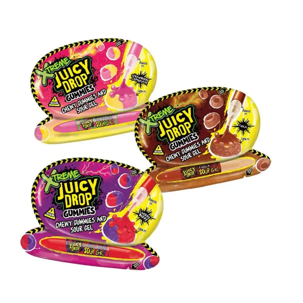 Juicy Drop Gummies Xtreme Sour Gel