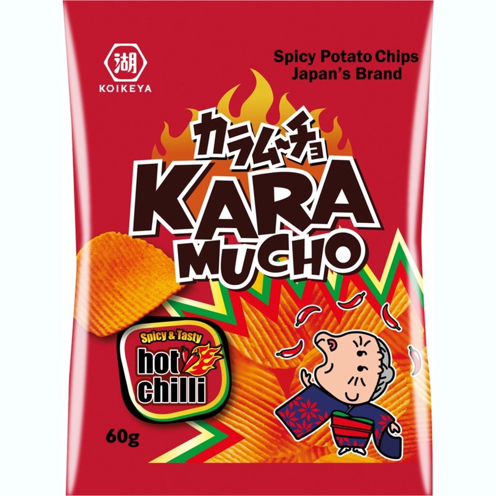 Karamucho Potato Chips Hot Chili