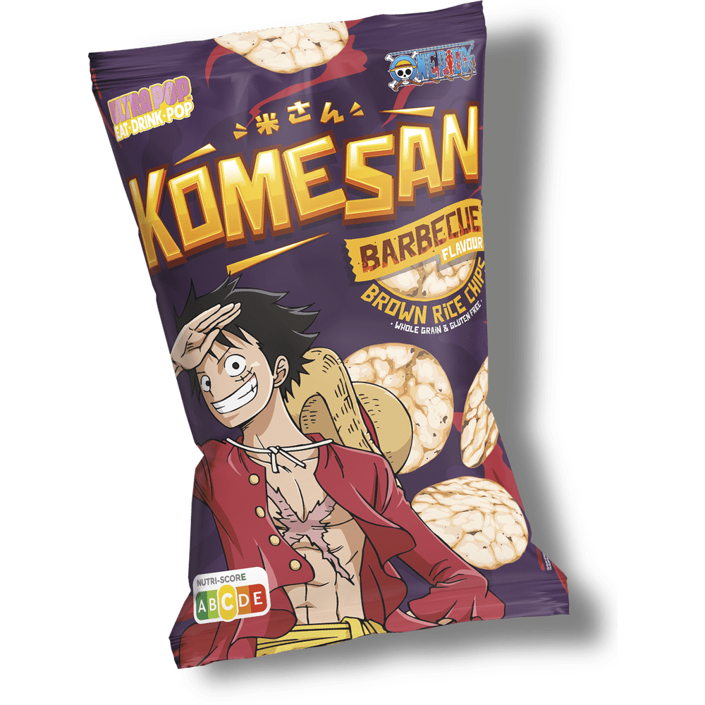 komesan One piece Rice Chips Luffy Barbecue