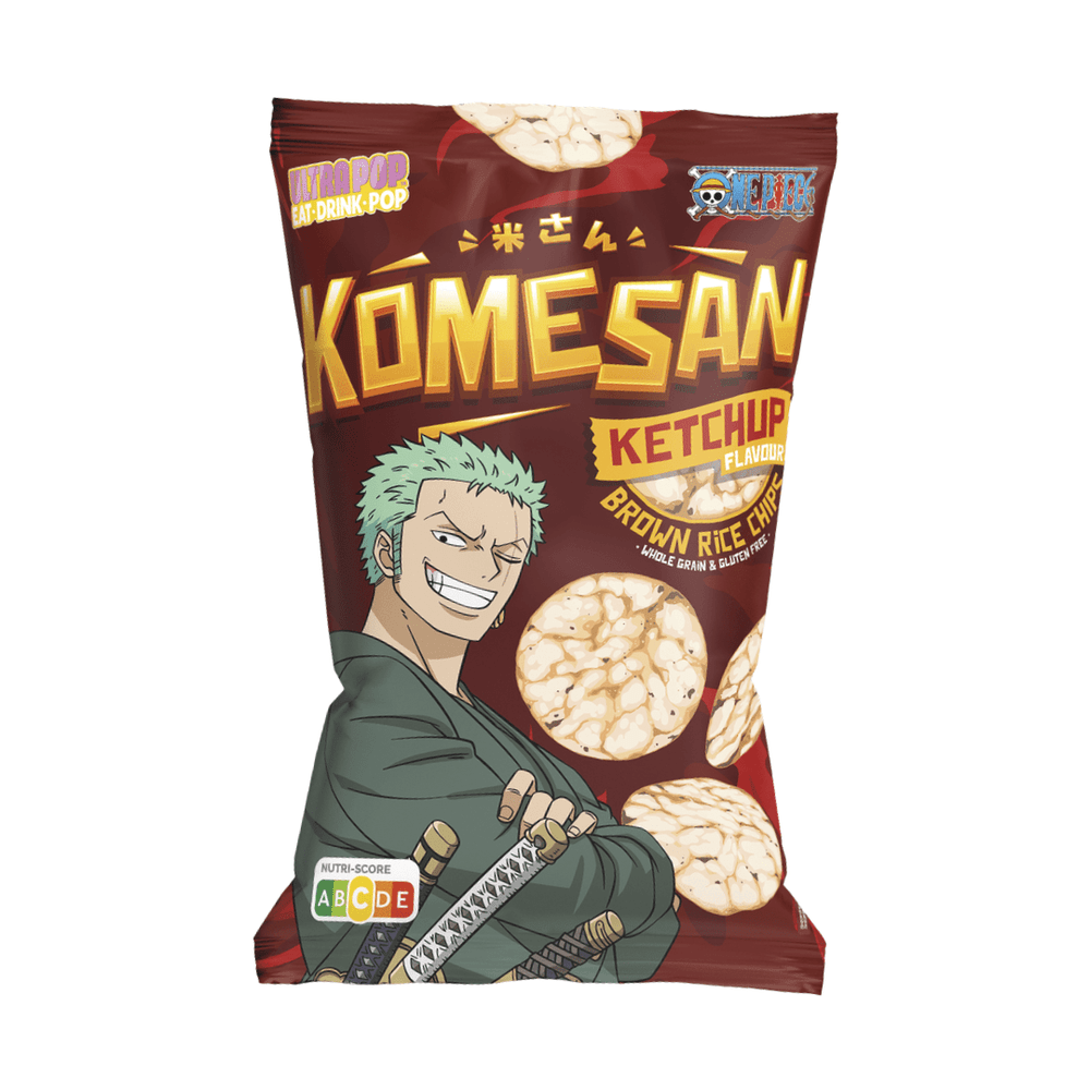 komesan One piece Rice Chips Zoro Ketchup - My American Shop