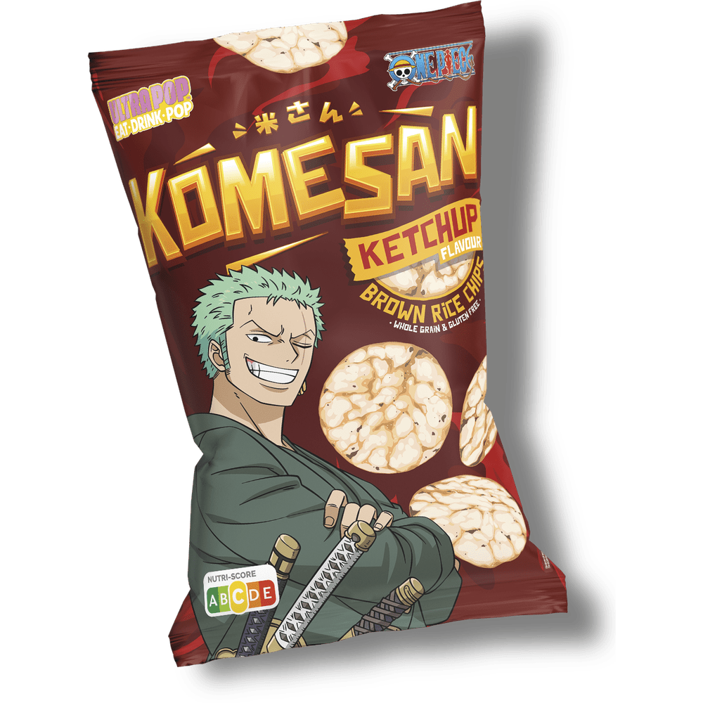 komesan One piece Rice Chips Zoro Ketchup