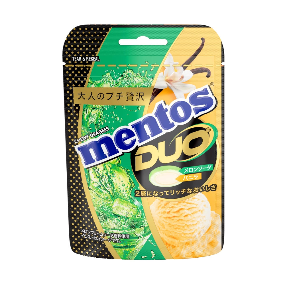 Mentos Duo Candy Melon Soda & Vanilla - My American Shop