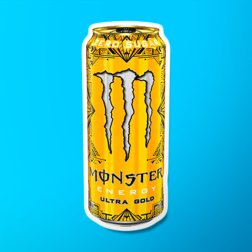 Monster Ultra Gold Pineapple Zero Sugar - My American Shop France