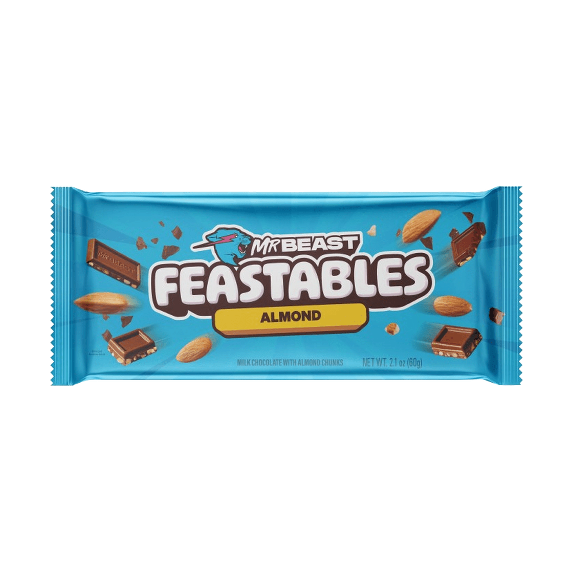 Mr Beast Feastables Chocolate Almond - My American Shop