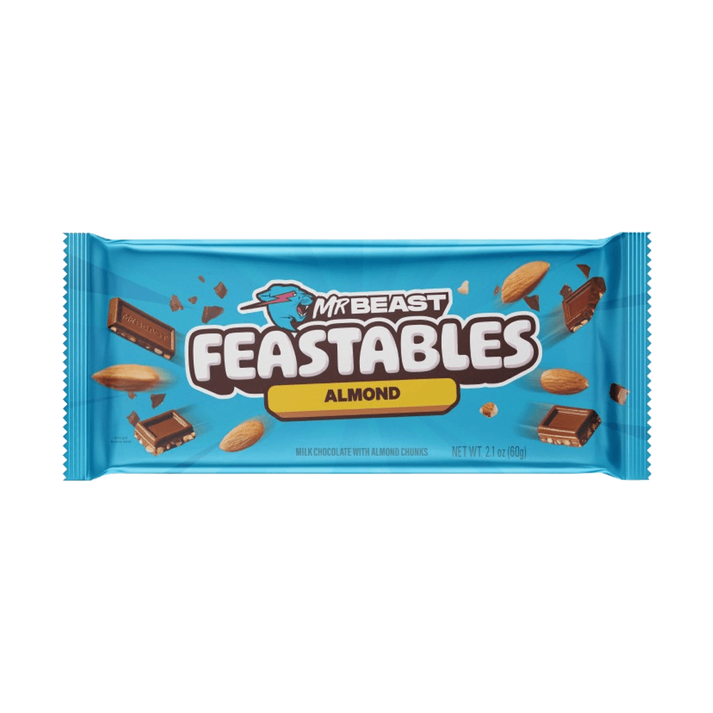 Mr Beast Feastables Chocolate Almond - My American Shop