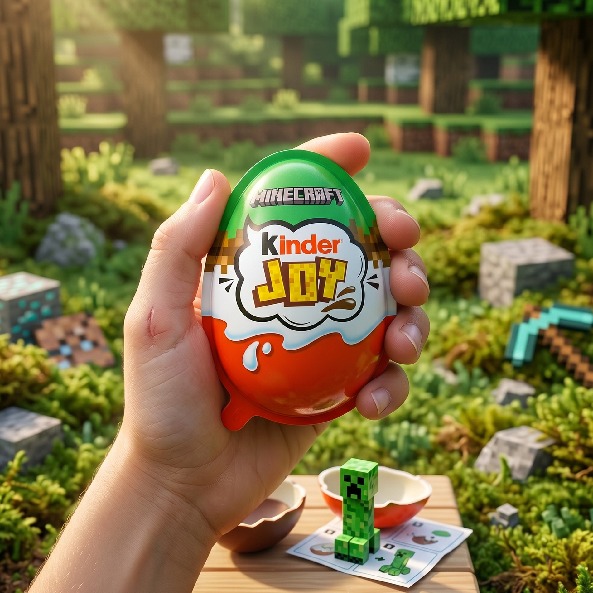 Pack Kinder joy minecraft