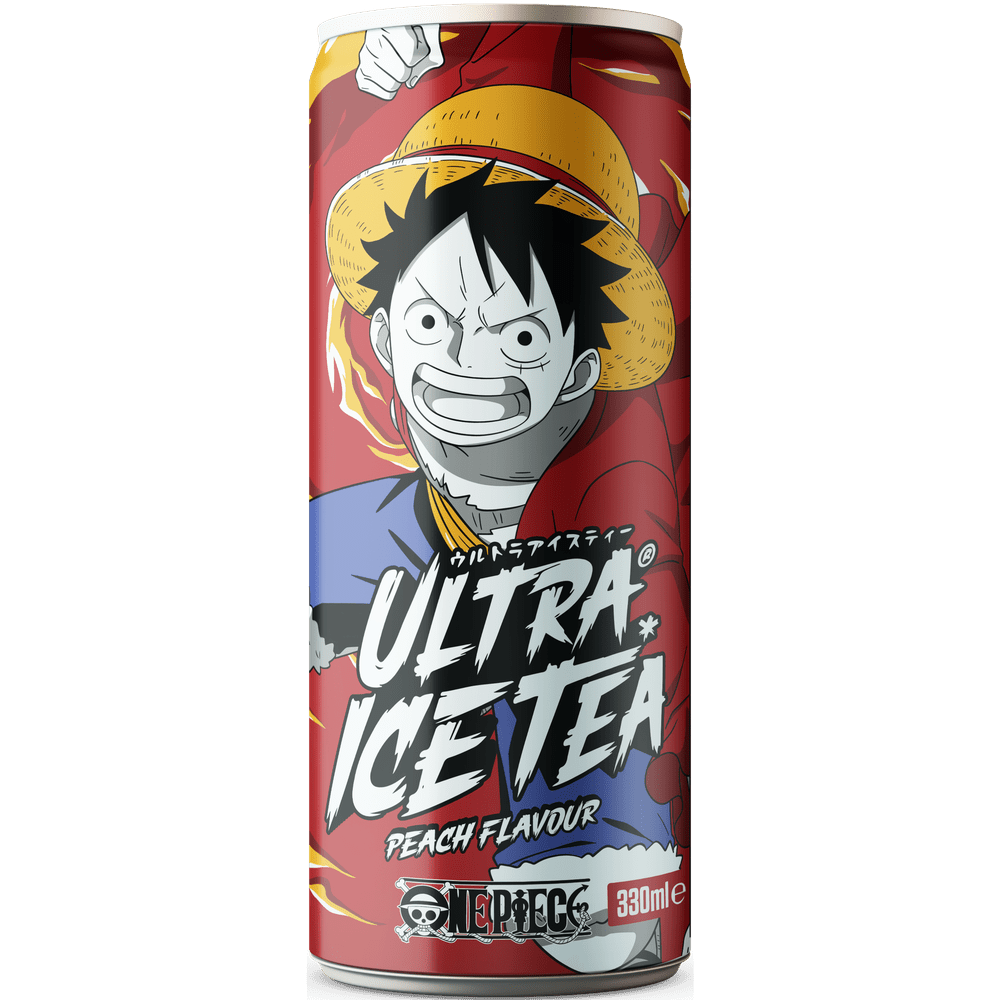 One Piece Ultra Ice Tea Can Luffy