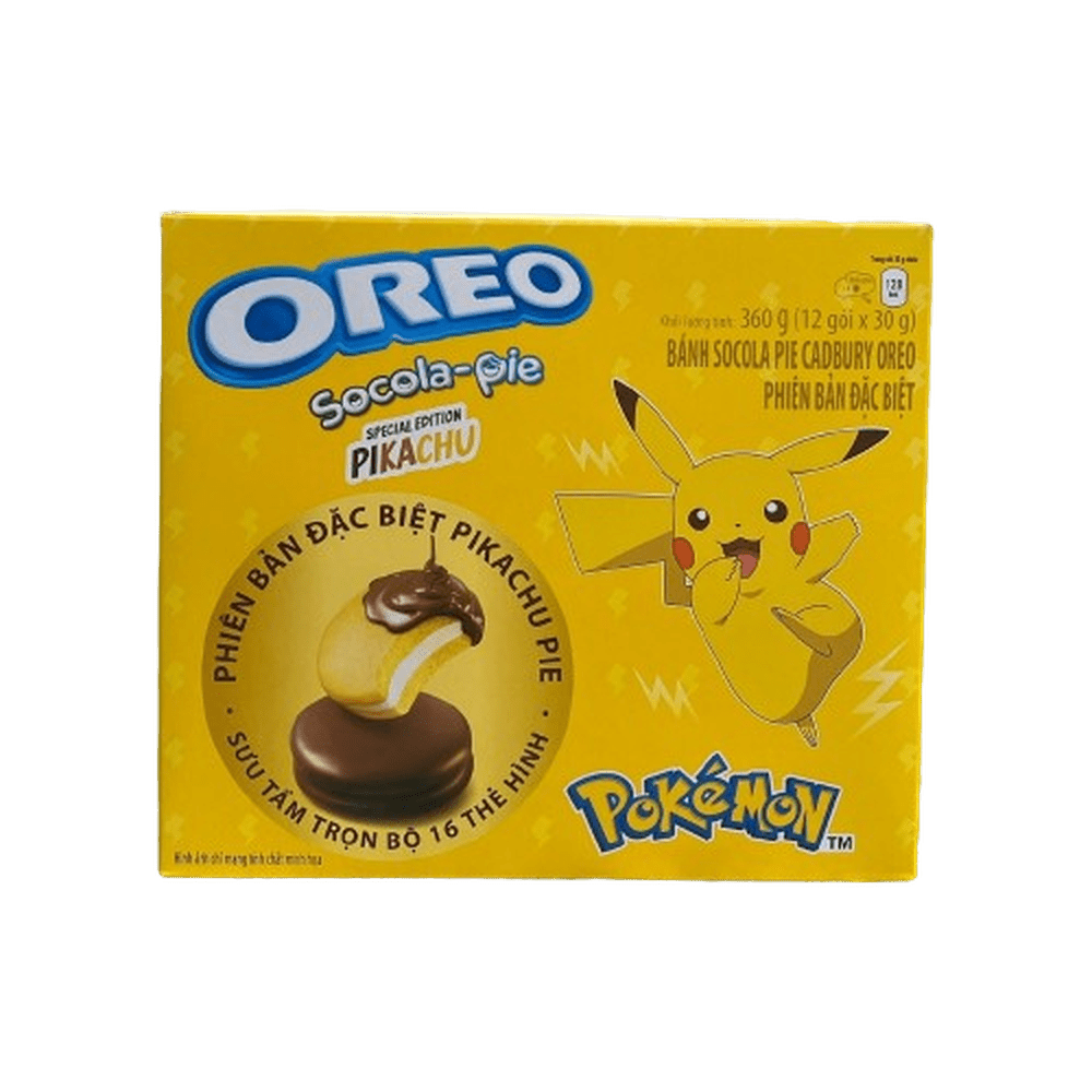 Cadbury Oreo Chocolate Pie Pikachu