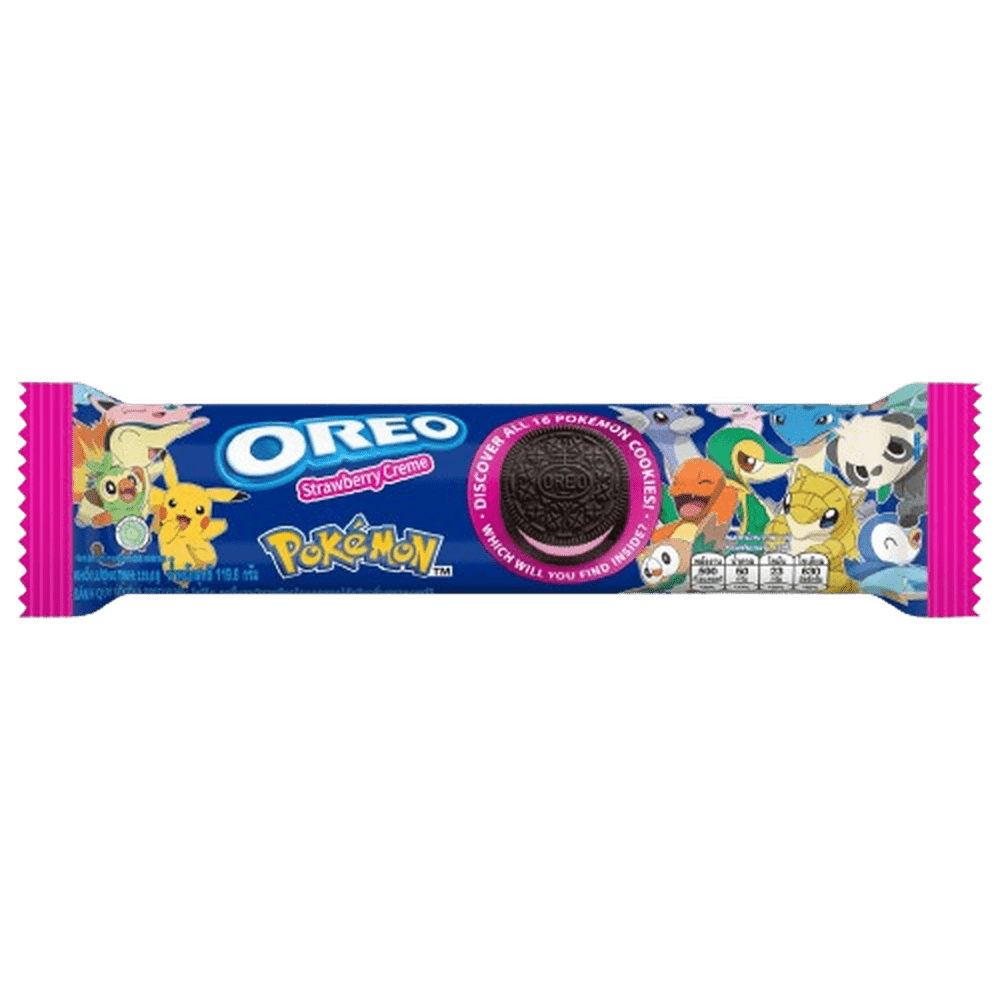 Oreo Cookies Pokemon Strawberry Cream