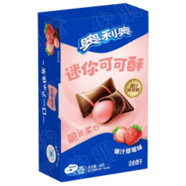 Oreo Crunchy Cocoa Strawberry - My American Shop France