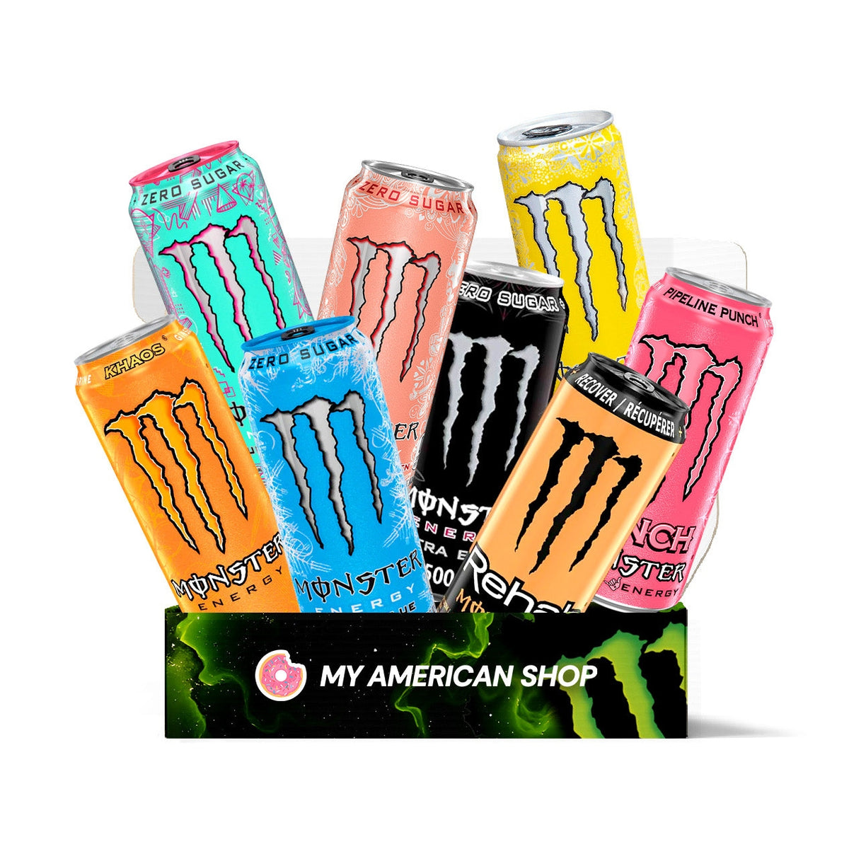 Pack Monster Energy | My American Shop
