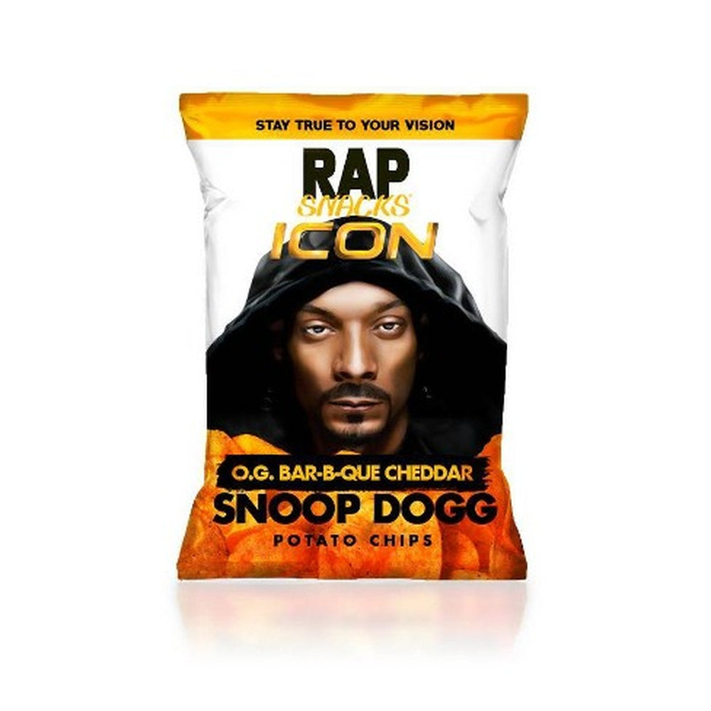 Rap Snacks Chips Snoop Dogg BBQ & Cheddar - My American Shop
