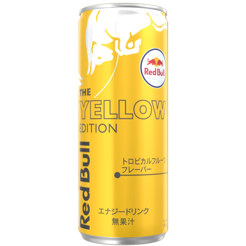 Red Bull Energy Drink Japan Yellow Edition - My American Shop