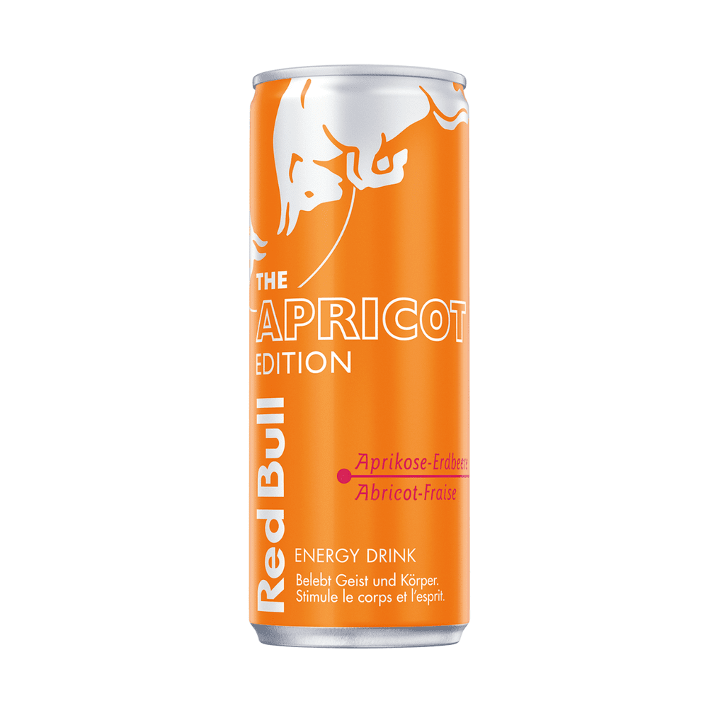 Red Bull Energy Drink The Apricot Edition Apricot & Strawberry