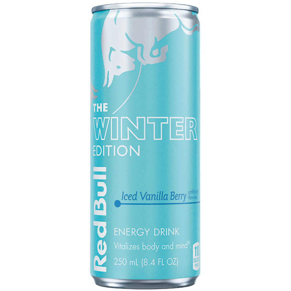 Red Bull Energy Drink The Winter Edition Mûre Givrée & Vanille - My American Shop