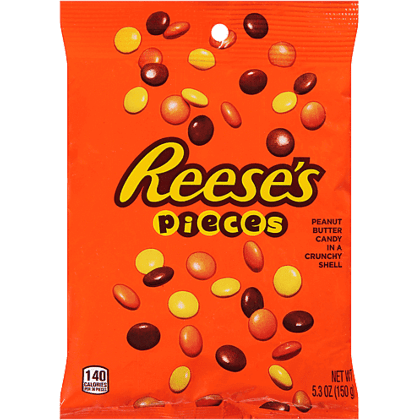 Reese's Pieces Peanut Butter Crunchy Shell Big