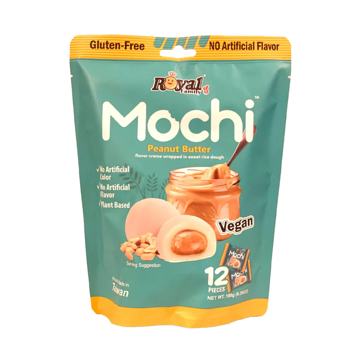 Royal Family Mochi Peanut Butter Big - My American Shop