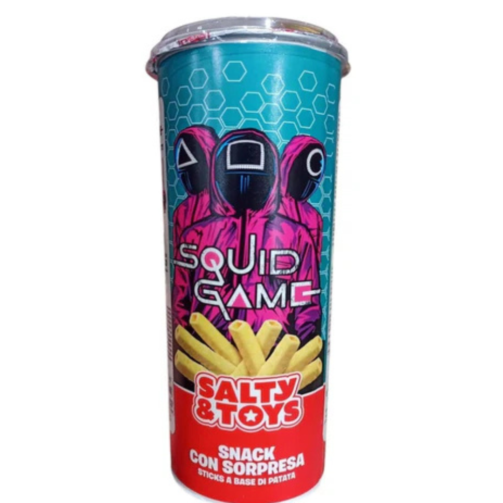Salty & Toys Squid Game Fries Snack - My American Shop