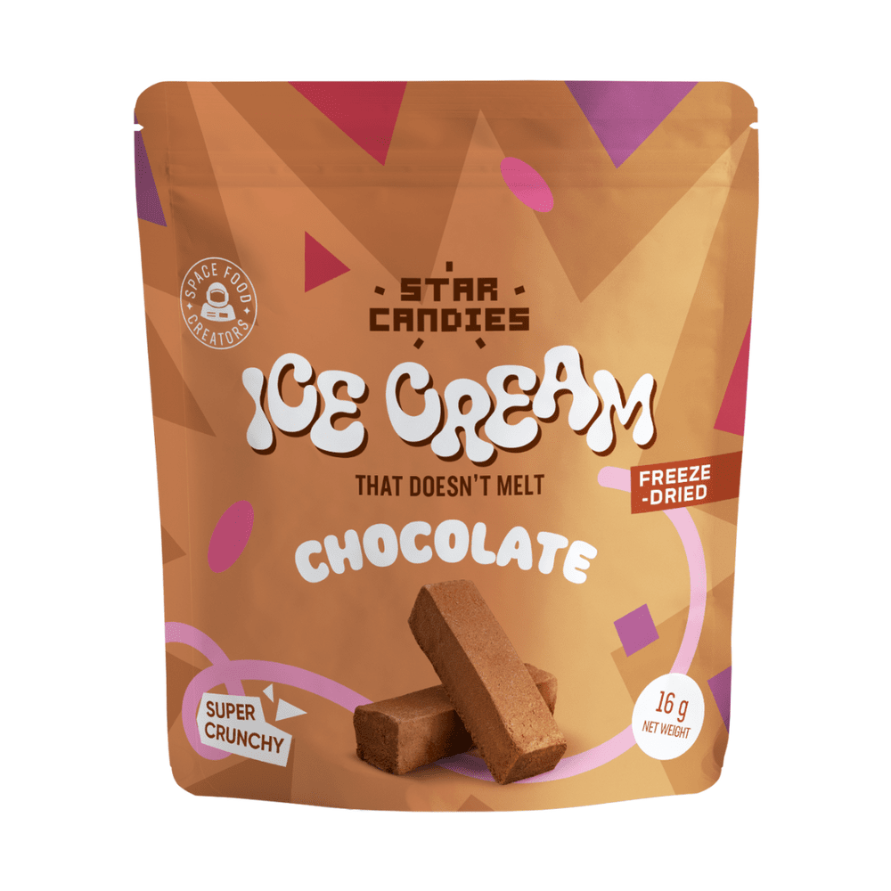 Star Candies Freeze-Dried Ice Cream Chocolat Small - My American Shop