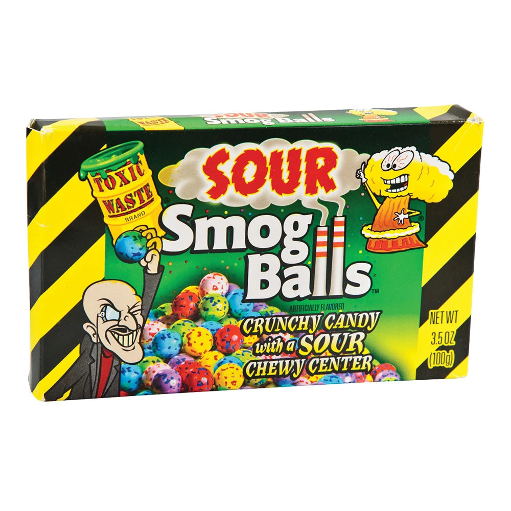 Toxic Waste Sour Smog Balls - My American Shop France