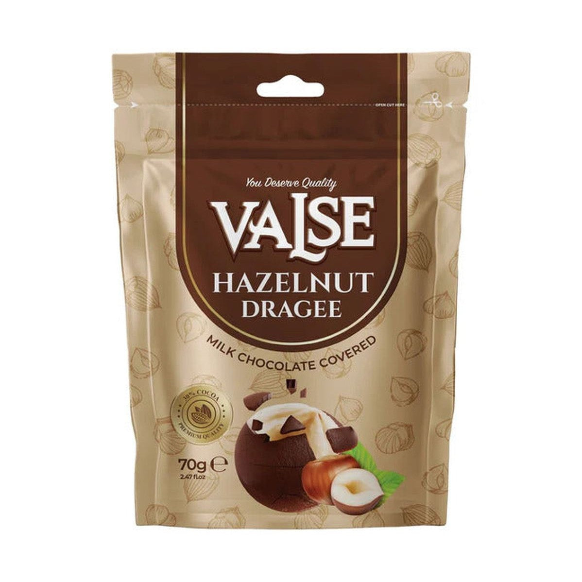 Valse Dragee Hazelnut & Milk Chocolate - My American Shop