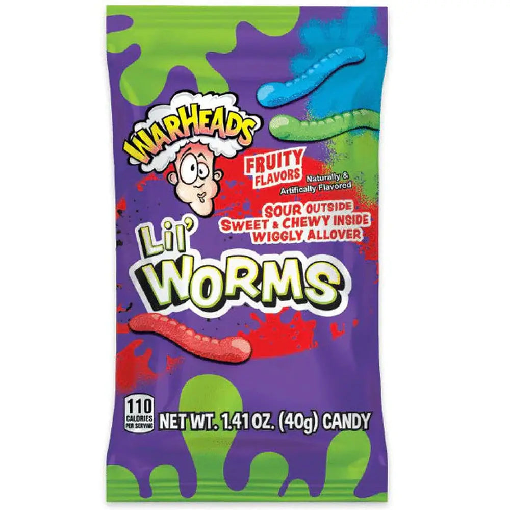 Warheads Lil Worms Bag - My American Shop France