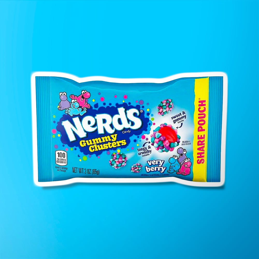 Wonka Nerds Gummy Clusters Very Berry