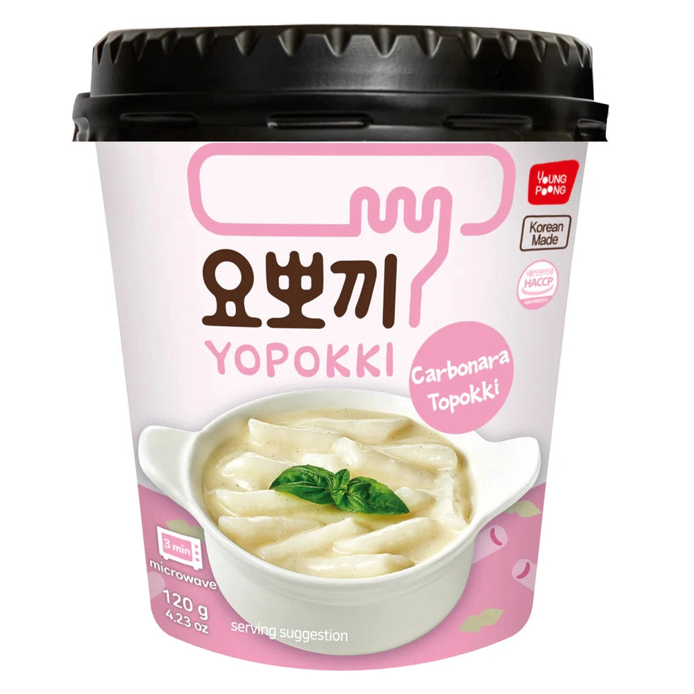 Youngpoong Yopokki Cup Topokki Carbonara - My American Shop