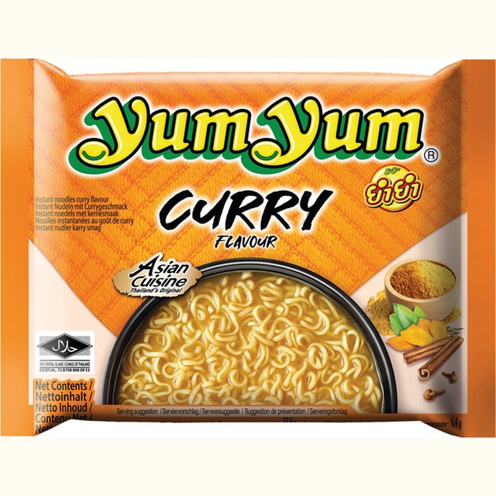 Yum Yum Instant Noodles Curry