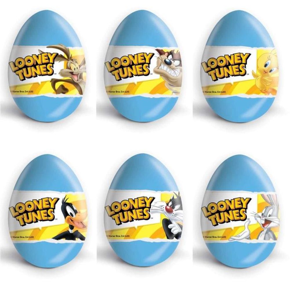 Zaini Looney Tunes Surprise Chocolate Egg - My American Shop