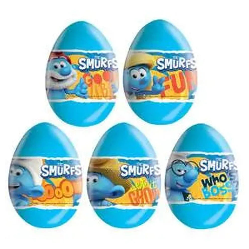 Zaini The Smurfs Surprise Chocolate Egg - My American Shop