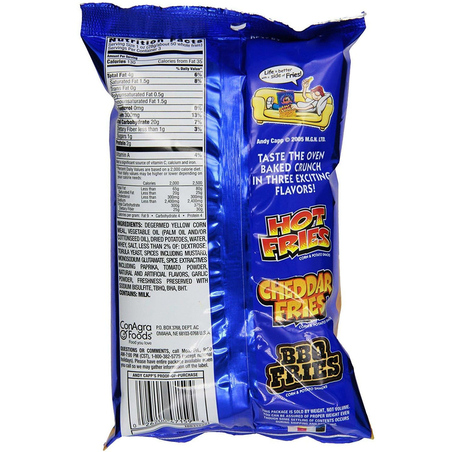 Andy Capp's Hot Fries - My American Shop