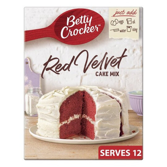Betty Crocker Cake Mix Red Velvet - My American Shop France