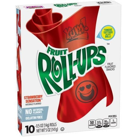 BETTY CROCKER ROLLUPS STRAWBERRY SENSATION - My American Shop