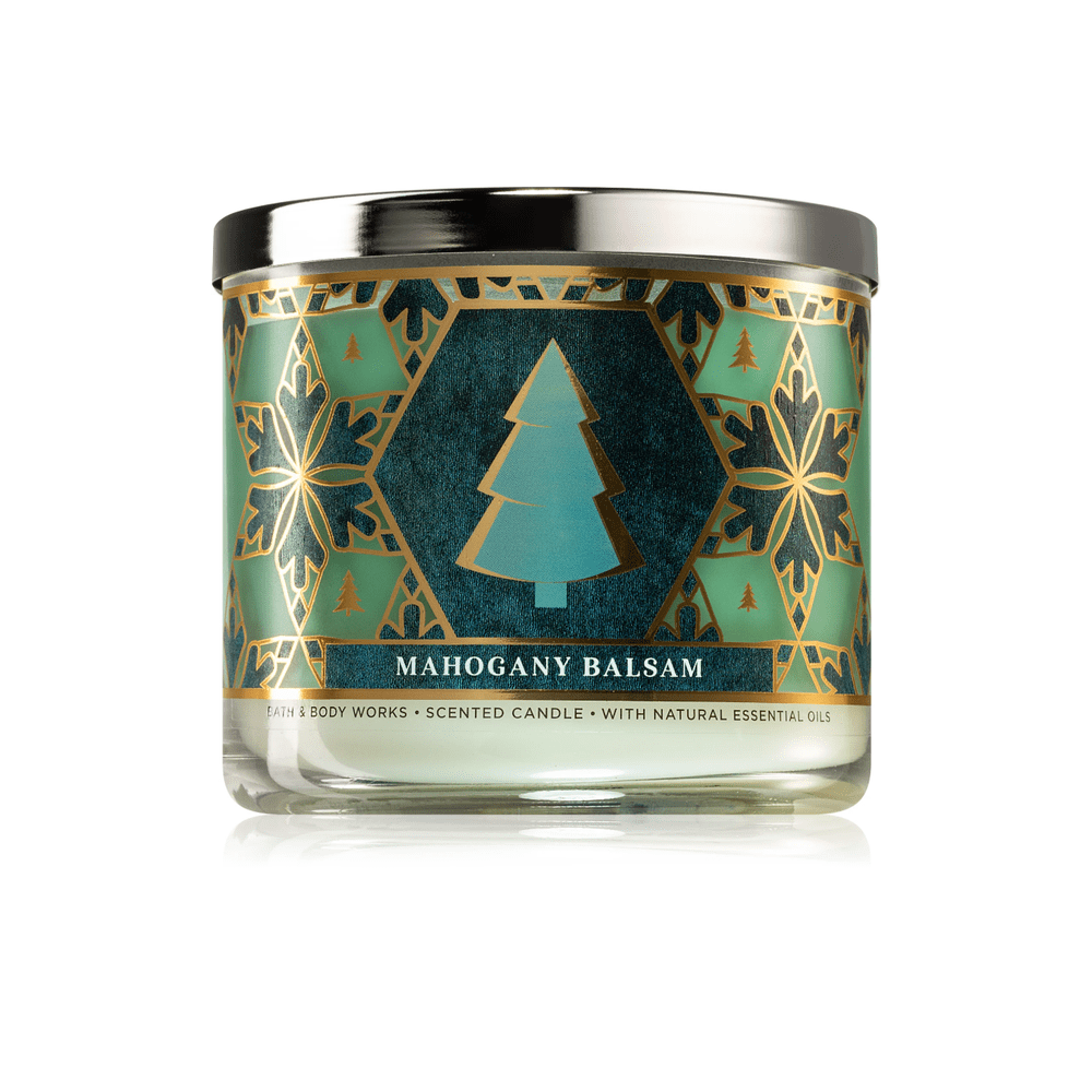 Bougie Bath & Body Works Mahogany Balsam - My American Shop France