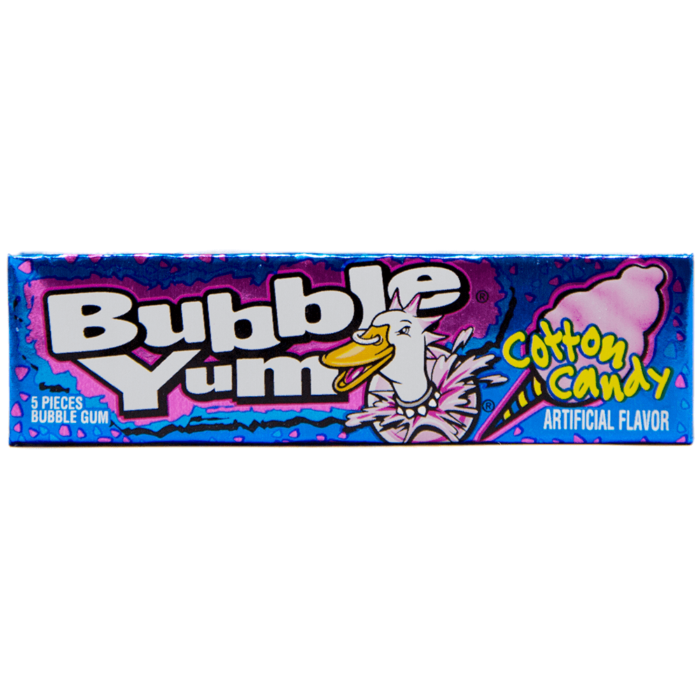 Bubble Yum Chewing Gums Cotton Candy - My American Shop France
