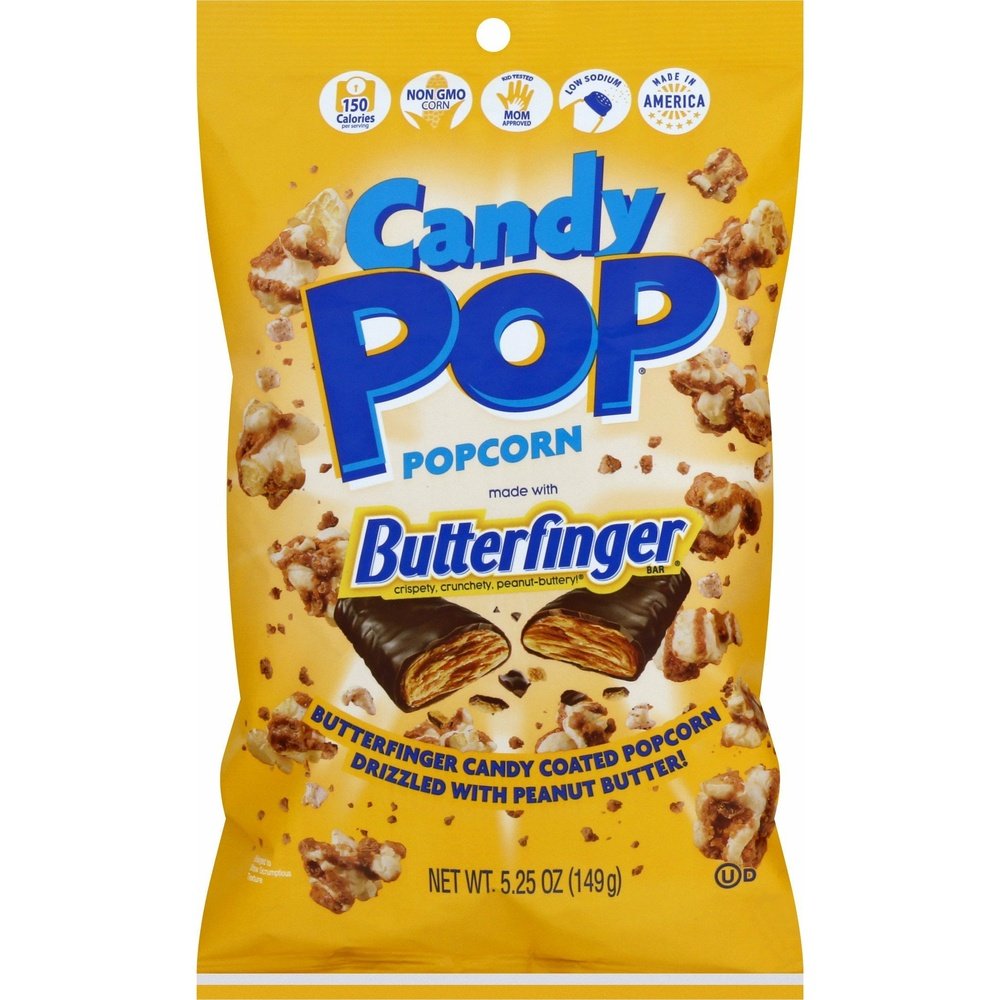CANDY POPCORN BUTTERFINGER - My American Shop