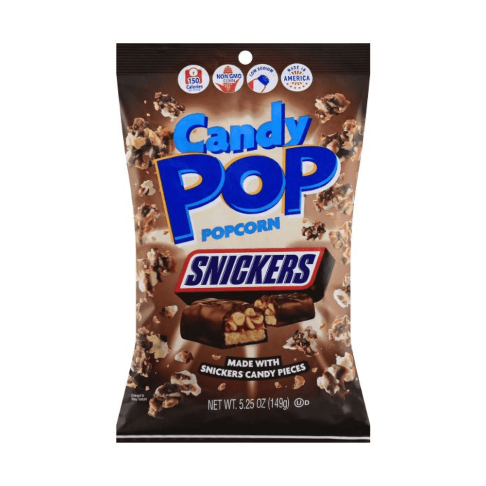 Candy Pop Popcorn Snickers